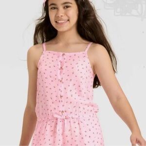 Cat & Jack Pink Casual Kids Dress